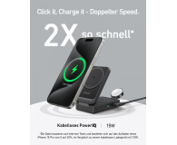 Anker MagGo Wireless Charging Station Qi 2.0 15W 3-in-1 czarna - 1274254 - zdjęcie 3